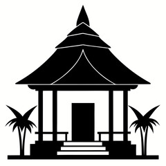 gazebo on the beach