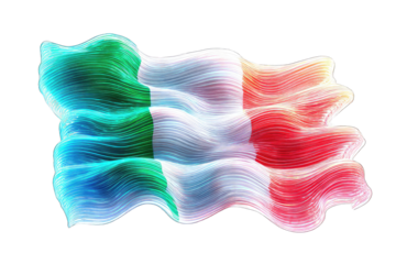 Abstract waving flag design (4)