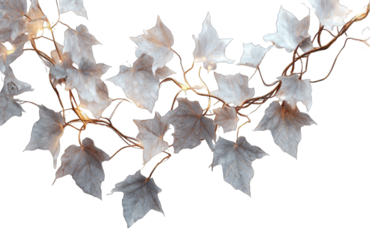 Close-up of textured leaves - Powered by Adobe