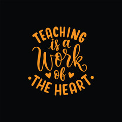 Black lettering teacher quotes stickers collection
