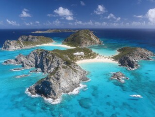 Vibrant summer background with tropical fruit, refreshing beach cocktails, seashells and sand patterns, perfect seasonal design for vacation, holiday, travel, party and festive celebration