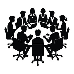 Fototapeta premium Inclusive Workplace Vector Design