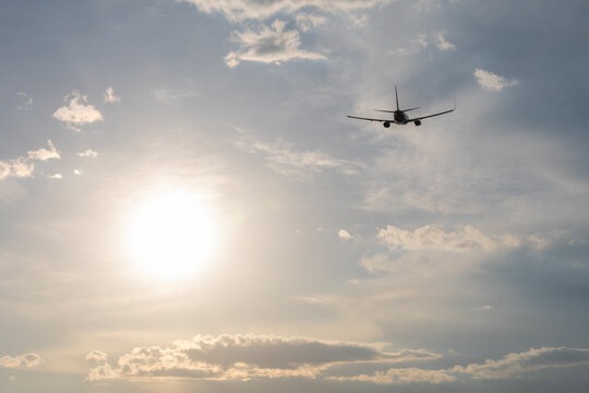 The aircraft moves steadily toward the sun, a powerful image of ambition, hope, and the pursuit of something greater than ourselves.