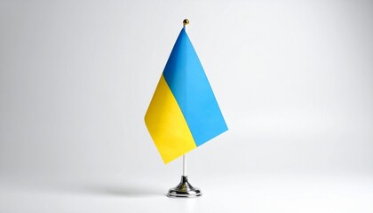 miniature flag of ukraine Ukraine Flag on White Background