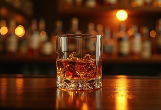 refined whiskey glass rich amber liquid swirl elegant design texture reflections essence aroma vintage barware, elegance, cocktail, liquor, spirits