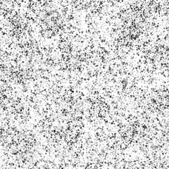 Abstract Black and White spotted Texture with Random Dots, decorative seamless background
