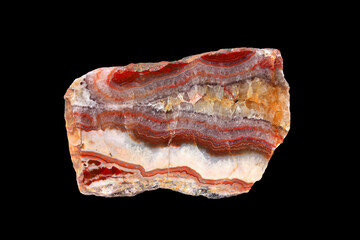 Banded Agate from Halsbach near Freiberg in Saxony, Germany
