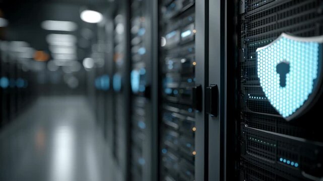 Advanced Technology in Secure Server Racks Digital Protection and Cybersecurity for Modern Data Center Environments