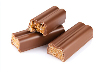 a couple of chocolate bars sitting on top of each other