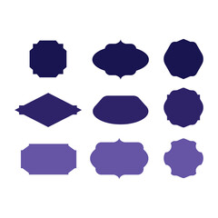 Label shapes Vector Icons - Free Download