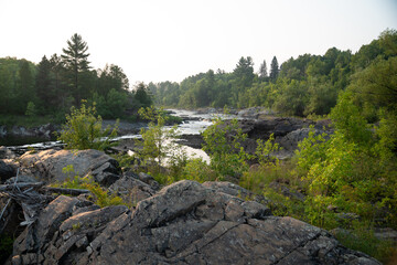 Summer at Jay Cooke State Park, forest landscape , Minnesota