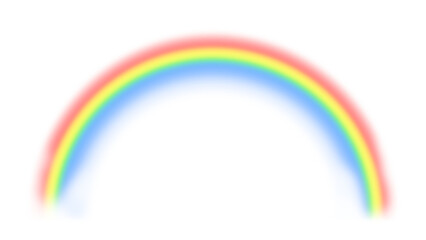 Rainbow arch, Bright multicolor semicircle spectrum on black background for pride banner kids poster abstract gradient decoration and backdrop