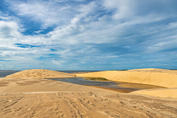 Dunas do Mouro at Ilha do Caju, Ilha das Canarias, Brazil. Delta do Parnaiba and Delta das Americas