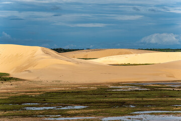 Dunas do Mouro at Ilha do Caju, Ilha das Canarias, Brazil. Delta do Parnaiba and Delta das Americas