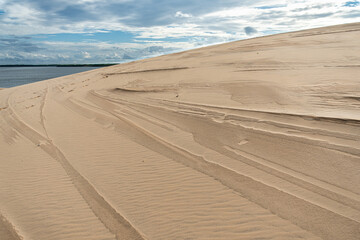 Dunas do Mouro at Ilha do Caju, Ilha das Canarias, Brazil. Delta do Parnaiba and Delta das Americas