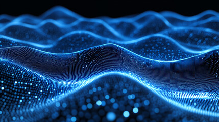 Digital technology seamless pattern of dots and pixels, 3d rendering with futuristic design, perfect for tech backgrounds, digital visuals, and modern abstract projects.