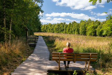 Wandern in der Rh&ouml;n