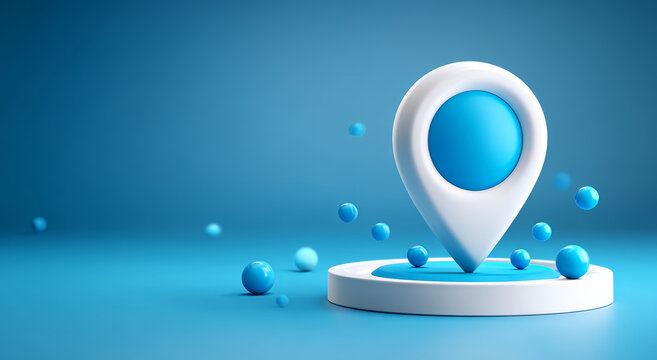 The technological sense of blue positioning