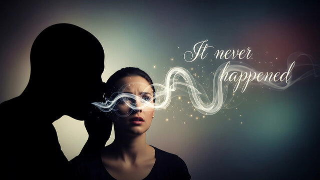 Gaslighting and Narcissistic Abuse Concept &mdash; Psychological Manipulation, Emotional Trauma, Mental Health Awareness, mental abuse