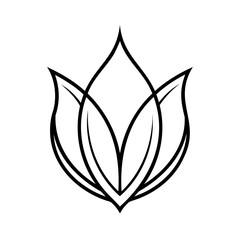 Vector Illustration Of  A Tulip Icon