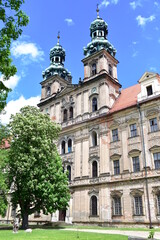Fototapeta premium Zabytkowy zespół klasztorny w Lubiążu, największe opactwo cysterskie na świecie, Dolny Śląsk, Polska, Europa,