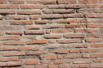 red brick wall