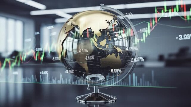 Global Market Trends: A Visual Representation of Worldwide Financial Fluctuations