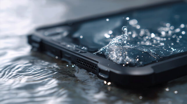 Rugged Military Tablet Showcased in Splash Test Demonstration