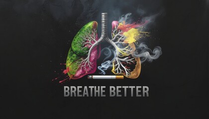 Creative Poster Design for Anti-Smoking Awareness Campaign
