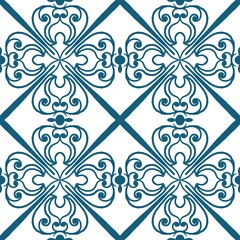 Elegant Vintage Tile Seamless Pattern