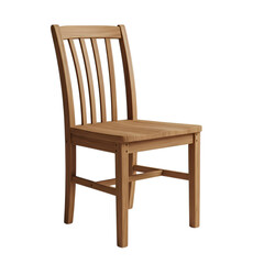 Solid Wood Chair: Modern Design, Premium Oak Wood Dining Chair