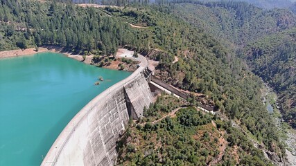 New Bullards Bar Lake and Dam