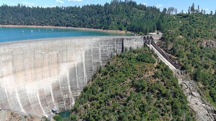 New Bullards Bar Lake and Dam