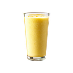Refreshing Yellow Smoothie in Glass