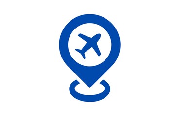map pointer icon, icon of map pointer , map pointer, pointer icon, icon of map pin, pin icon,airplane icon, airport map pointer 