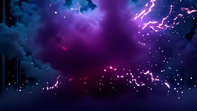 An aery blending of glow commons and late violet saltation together, climax inward an sinful burst of design; the epic plasm flare explosion powder explosion wink framing the meticulously