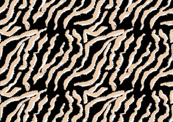 Zebra pattern design, illustration background, gradient zebra design pattern. Black background. 