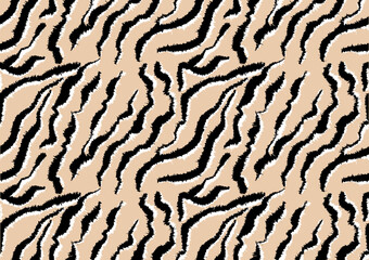 Zebra pattern design, illustration background, gradient zebra design pattern. Beige background.