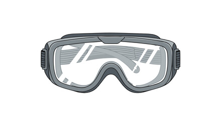 Illustrated protective eyewear offers safety for various work environments and activities