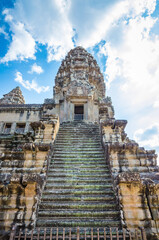 Ancient temple complex Angkor Wat, Siem Reap, Cambodia.