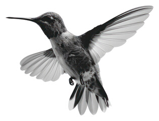 Obraz premium PNG Graceful hummingbird in flight