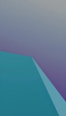 A painting of a blue and purple gradient background.