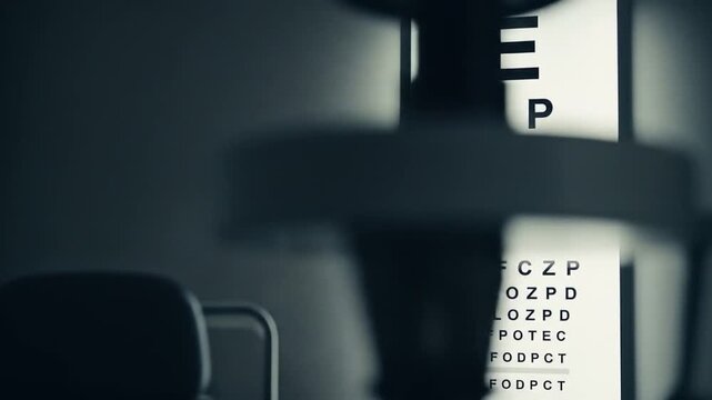 Eye Exam and Vision Testing in Clinic