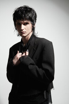 Dark fashion portrait