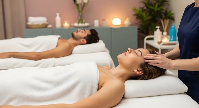 Couples Massage Relaxing Spa Day for Two - Ultimate Relaxation and Rejuvenation