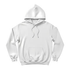 Blank White Hoodie: Apparel Mockup for Design Presentation