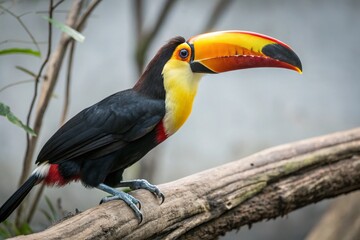 Obraz premium yellow billed toucan