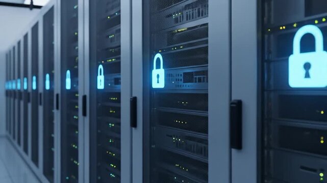 Secure Data Center with Digital Locks