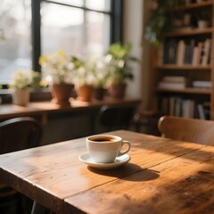 아늑한카페의에스프레소한잔