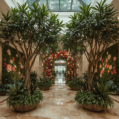 entrance to the garden